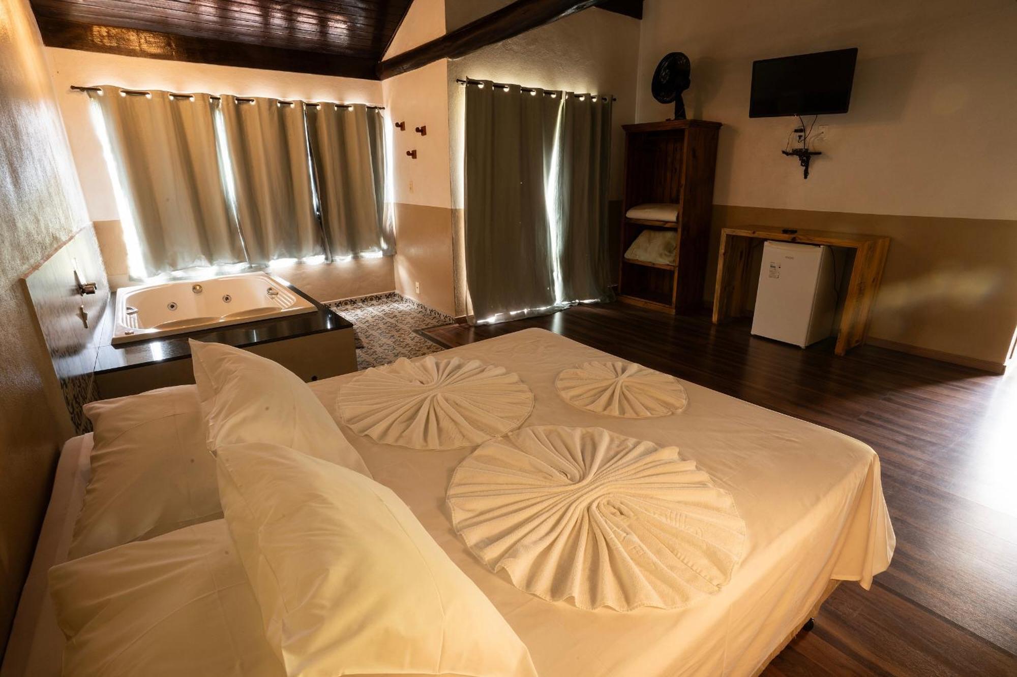 Hotel Alpha Ville Chalés Conceição da Ibitipoca Kültér fotó