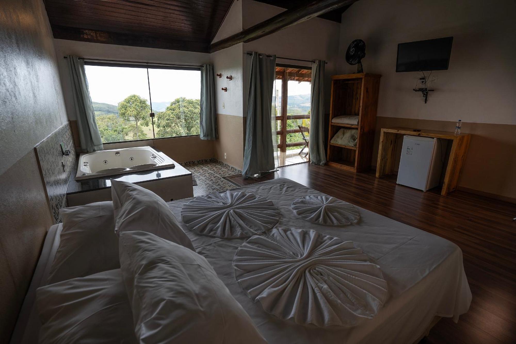 Hotel Alpha Ville Chalés Conceição da Ibitipoca Kültér fotó